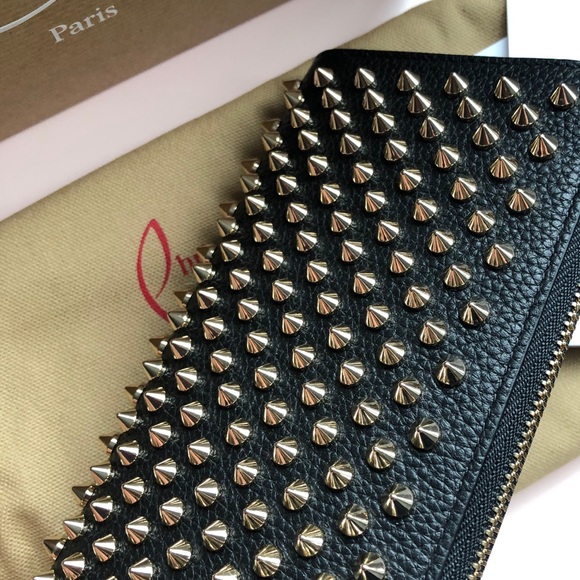 CHRISTIAN LOUBOUTIN-AUTHENTIC NWT Spike WALLET - Picture 12 of 15